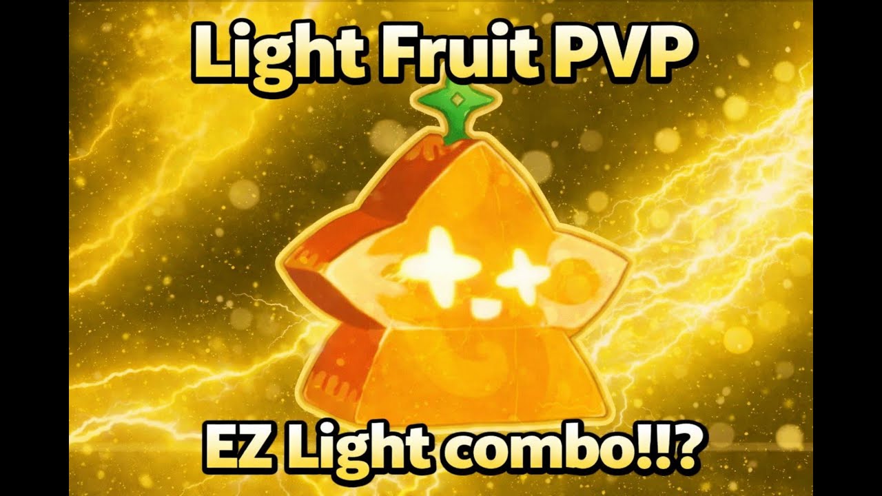 【Blox Fruit】The strongest rarest fruit Light PVP!Easily crushes all the fruit!!?