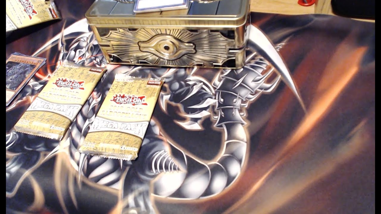 Yugioh 2019 Mega Tin (Gold Sarcophagus) Opening | + First Vid!