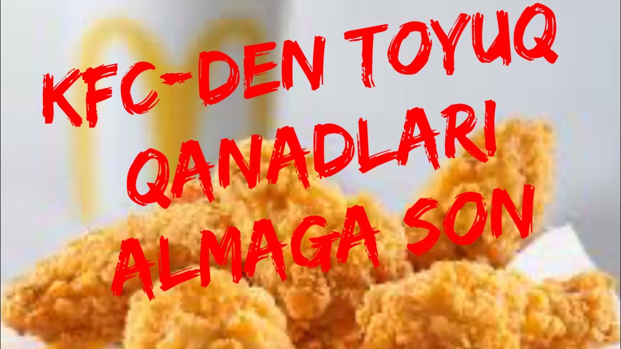 KFC toyuq hazırlanması. Xirciltili toyuq.