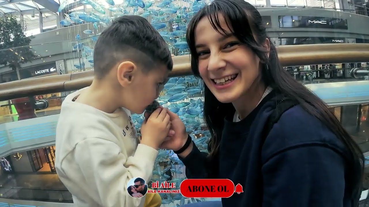 Ailecek Gitmeniz Gereken Yerler / Aqua Florya Akvaryum #vlog1
