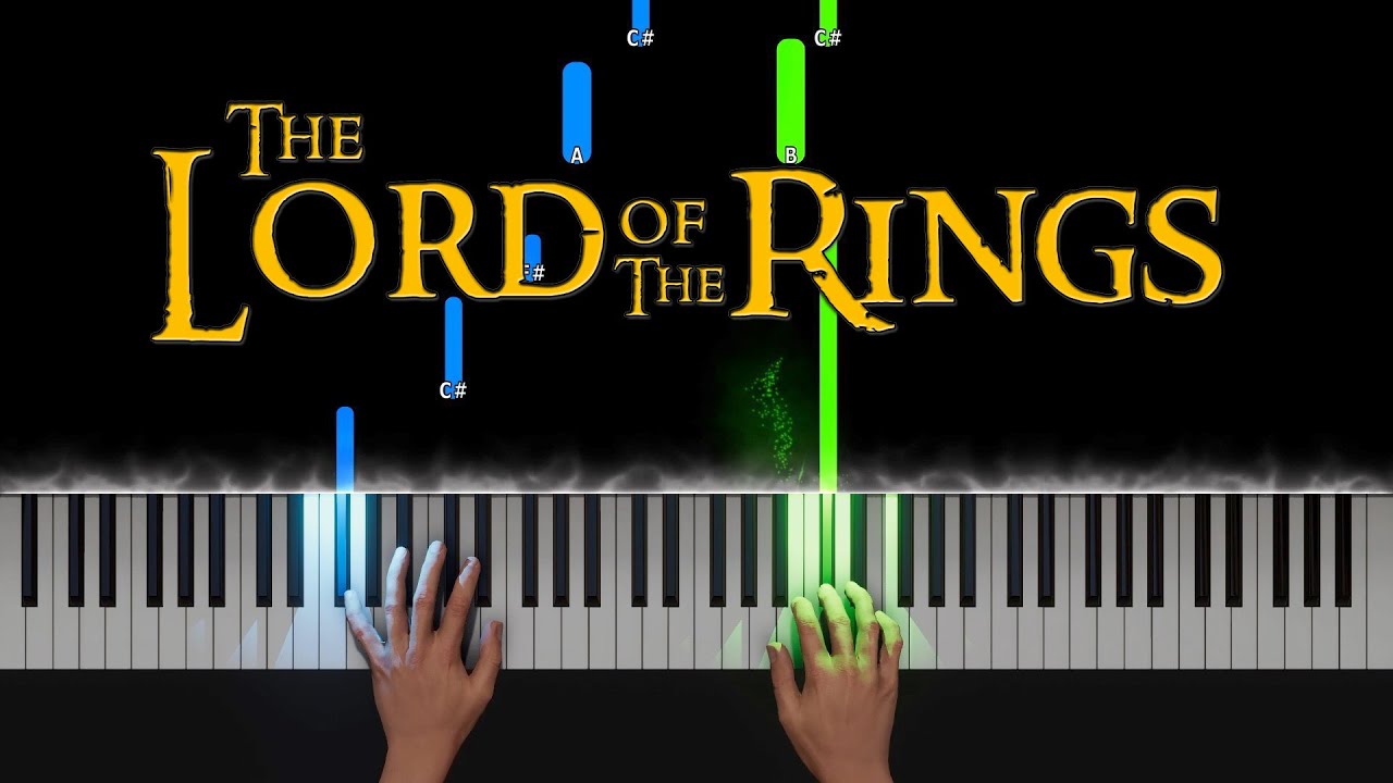 The Lord of the Rings (Enya - May It Be) Piano Tutorial