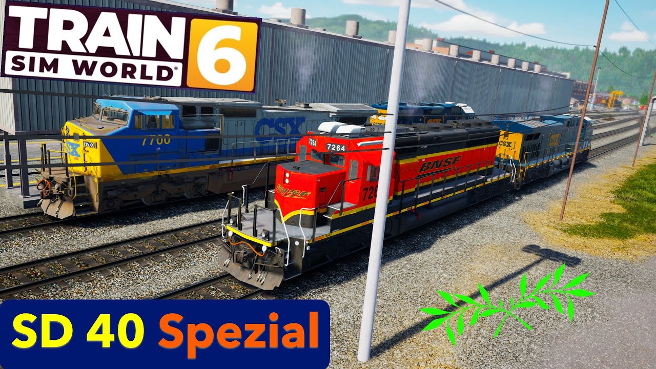 Train Sim World SD 40 SPEZIAL TSW Deutsch