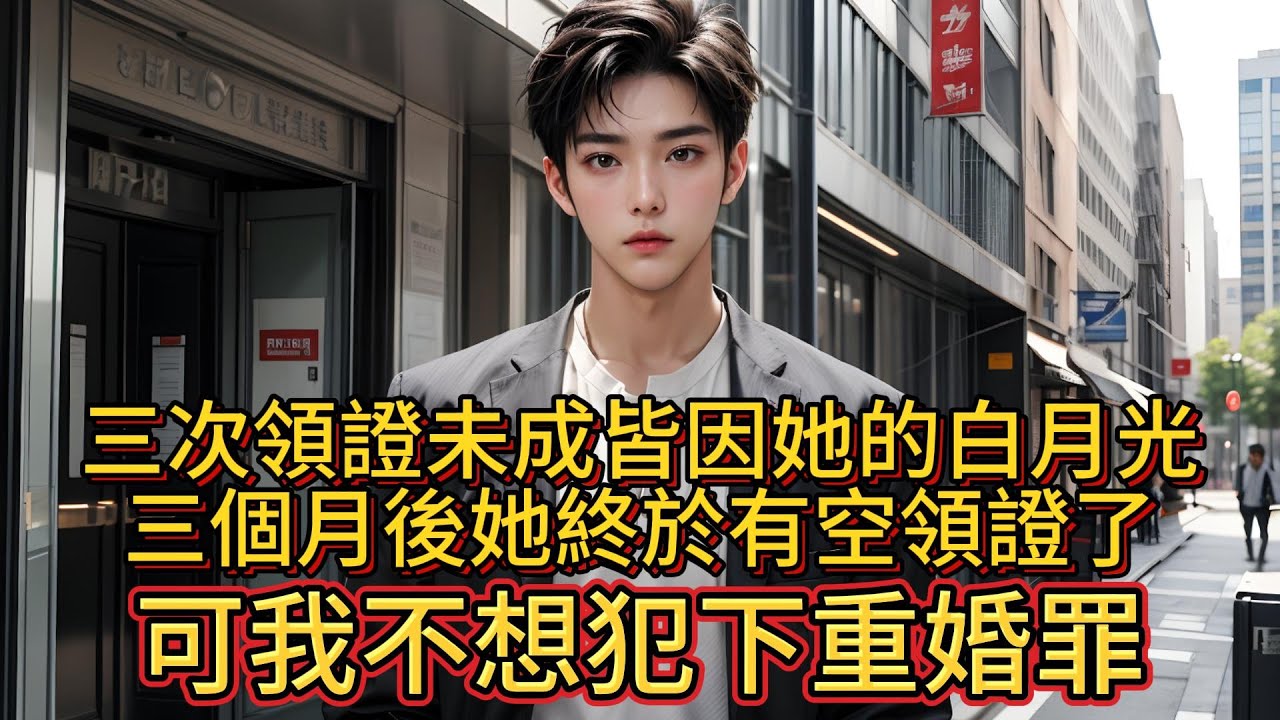 三次領證未成皆因她的白月光，三個月後她終於有空領證了，可我不想犯下重婚罪。