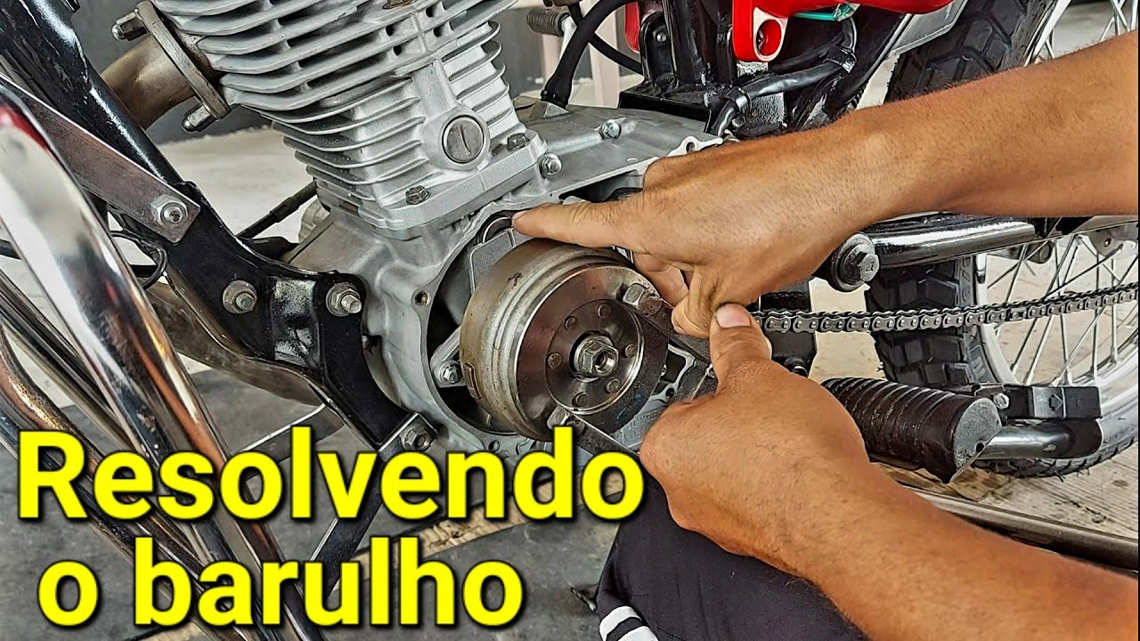Tentei tirar o barulho do motor da CGZERA CG97 colocando outra arruela deu certo?