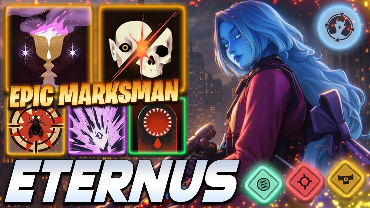 Eternus Vindicta EPIC MARKSMAN - Deadlock Pro Gameplay & Guides [Watch & Learn]