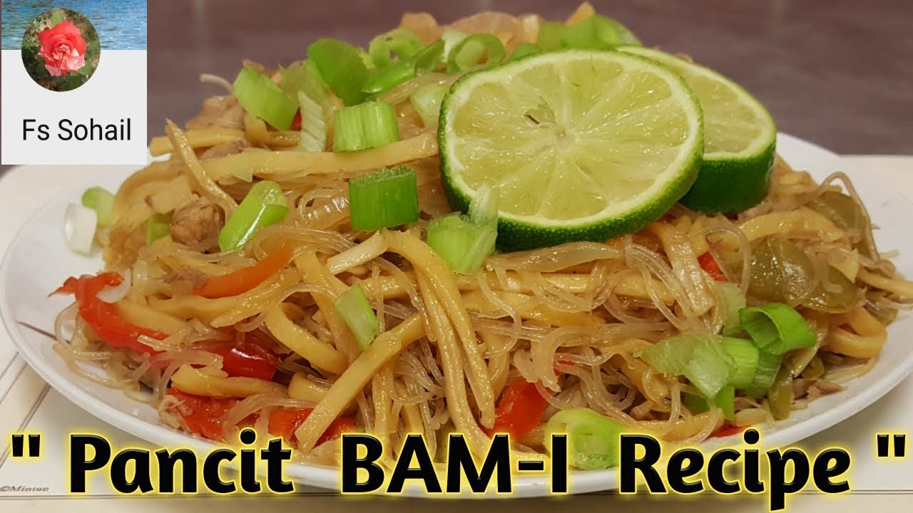 PANCIT BAM-I RECIPE || BISAYA MUM'S RECIPE || Delicious FILIPINO Recipe || Pakistani-Filipina Family