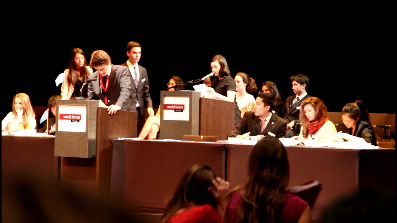THIMUN 2012 - Monaco's marriage proposal to the PGA