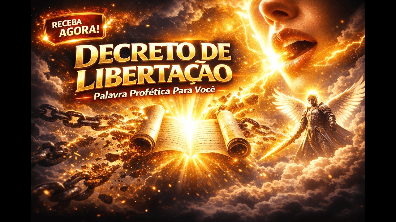 🚨 DECRETO PROFÉTICO DE LIBERTAÇÃO TOTAL | Erros Que Você Pode Estar Cometendo ⚠️