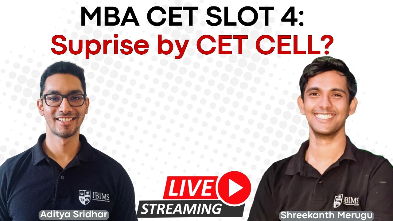 MBA CET 2026 Slot 4 Analysis: EASIEST SLOT SO FAR?