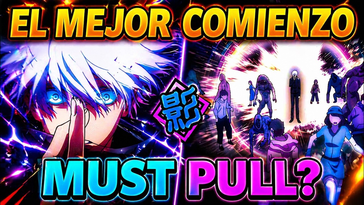 ES GOJO 0.2 SEGUNDOS MUST PULL PARA CUENTAS NUEVAS? EL MEJOR COMIENZO EN JJK PHANTOM PARADE