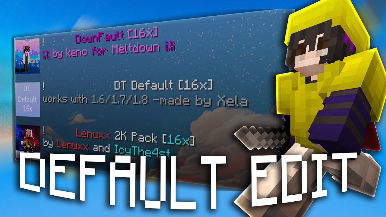 BEST DEFAULT EDITS FOR BEDWARS