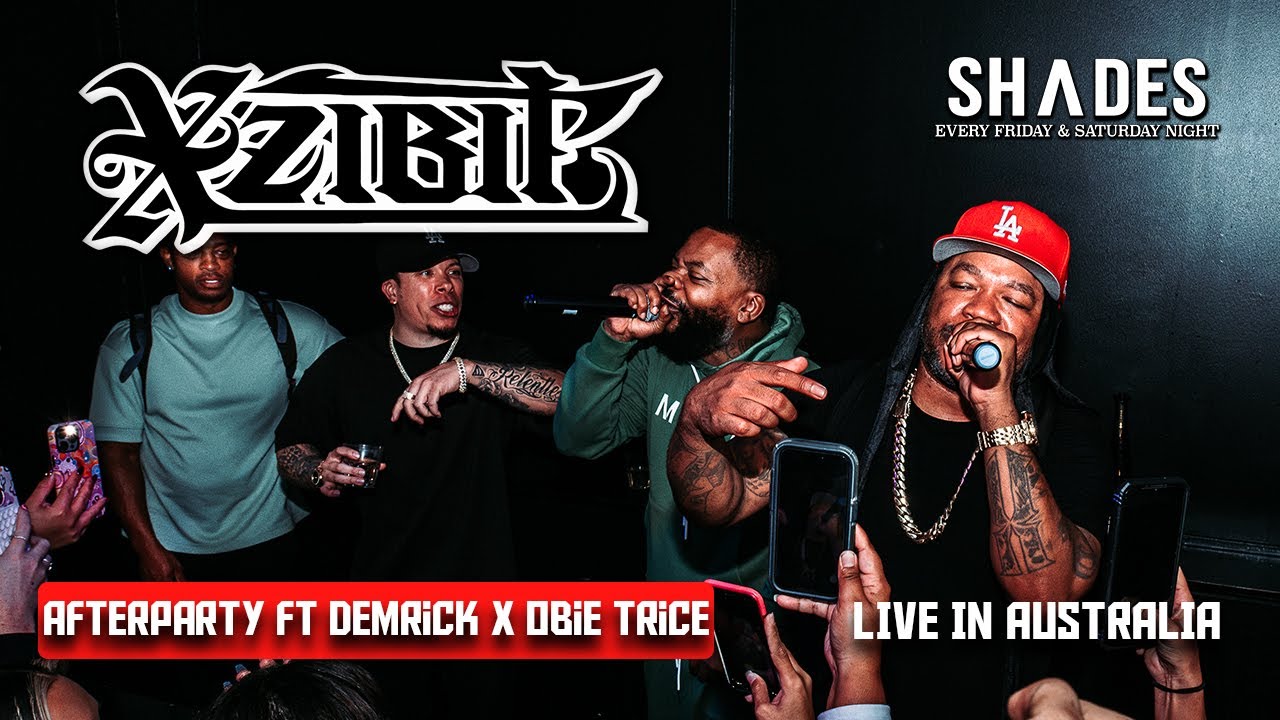 Xzibit x Demrick & Obie Trice at Shades - Afterparty FULL PERFORMANCE