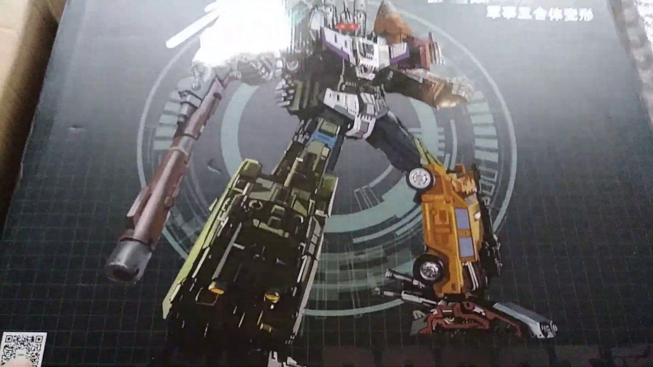 S4 Jinbao OS Warbotron KO (Bruticus) - Ebay Unboxing