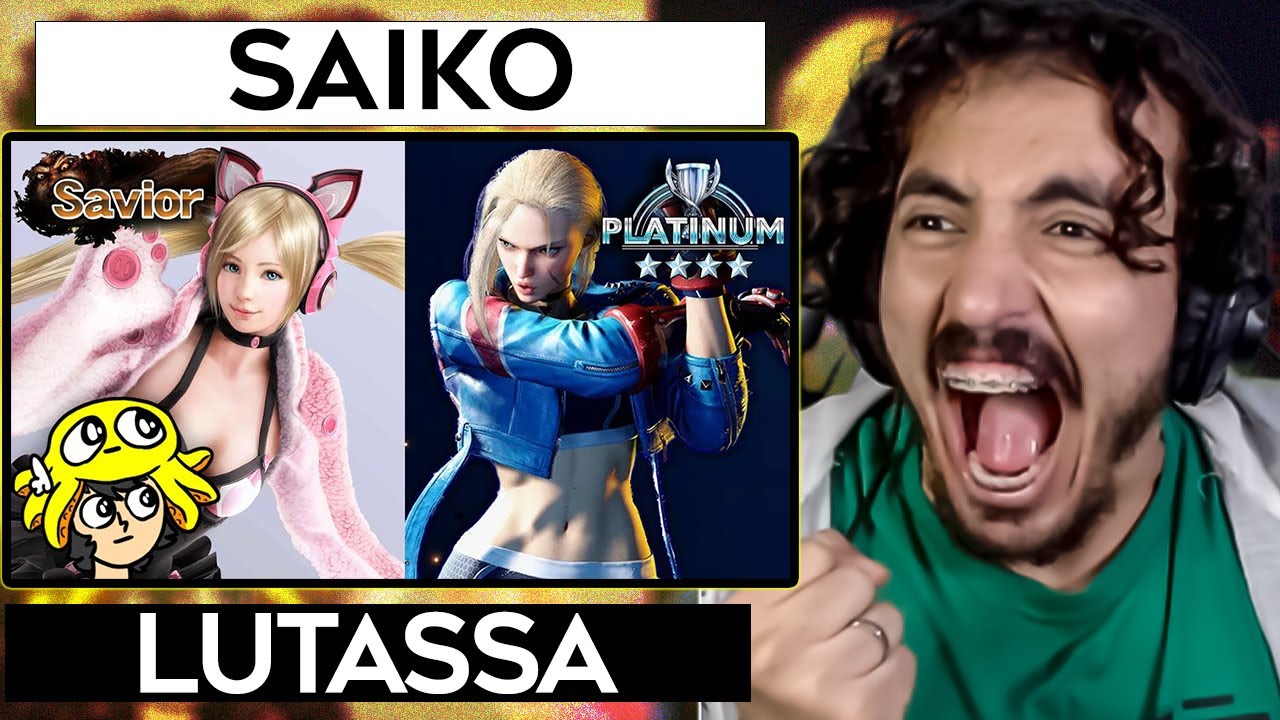 se perder troca o jogo (SF6 x TEKKEN 7) - SAIKO  | Leozin React