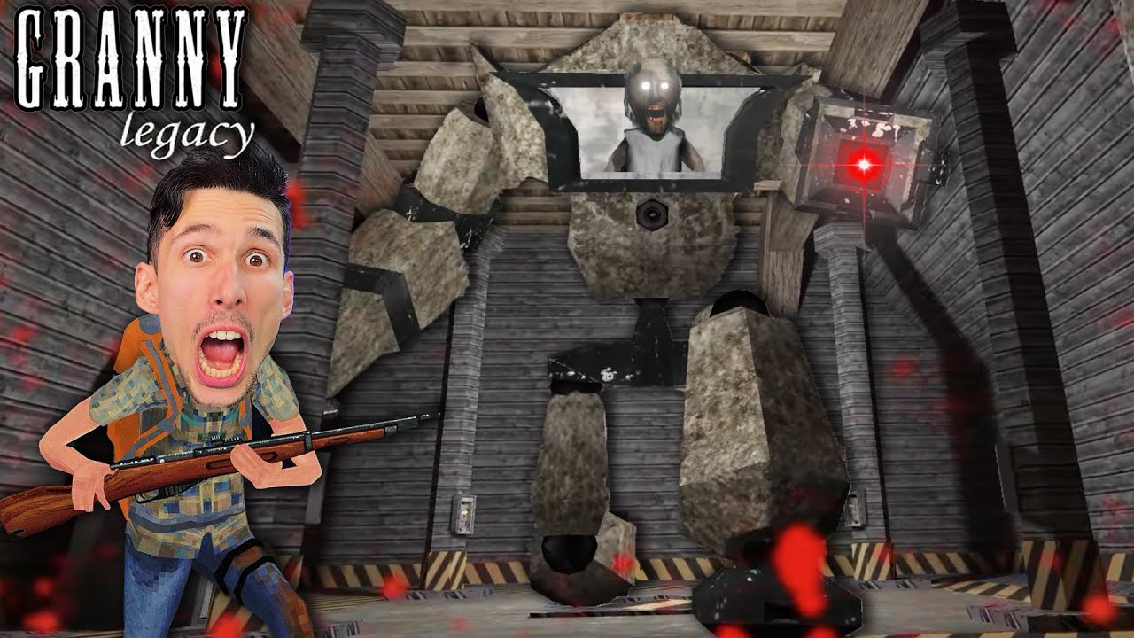 GRANNY si é COMPRATA UN ROBOT GIGANTE e VUOLE SCHIACCIARMI *NUOVA FUGA*!