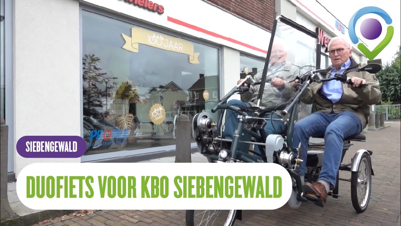 Duofiets voor KBO Siebengewald