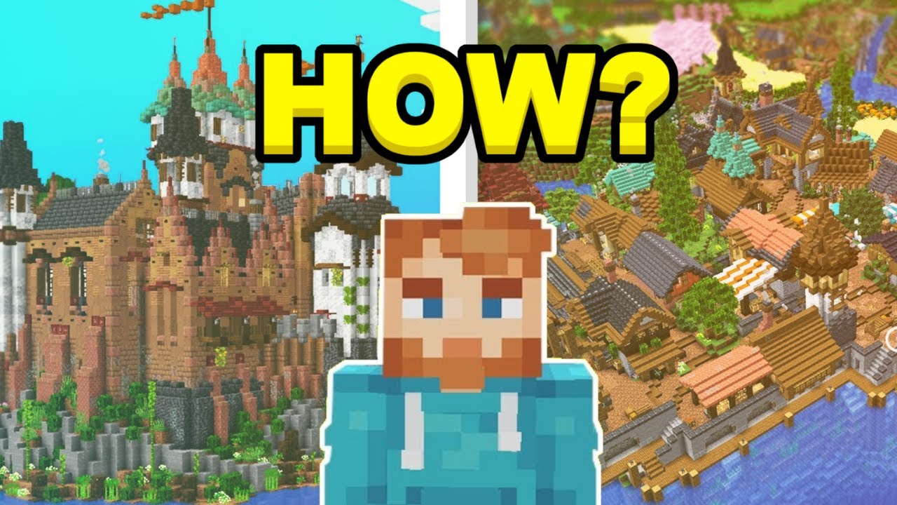 The secret to build like fWhip in Minecraft...