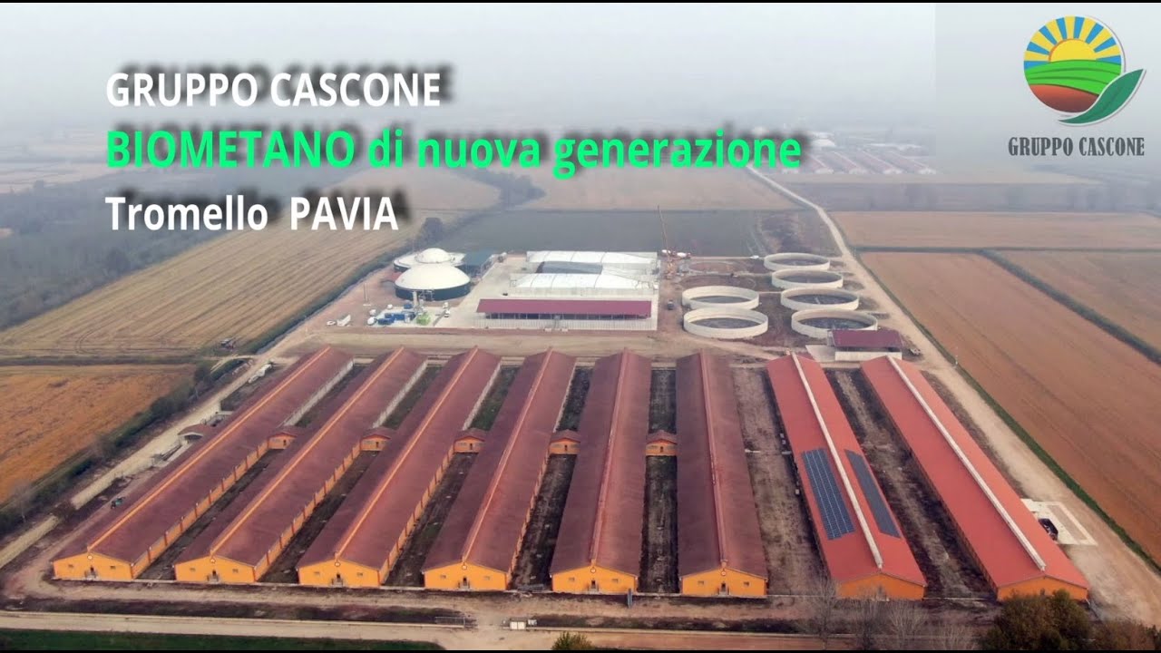 GRUPPO CASCONE, BIOMETANO di nuova generazione,Tromello  PAVIA