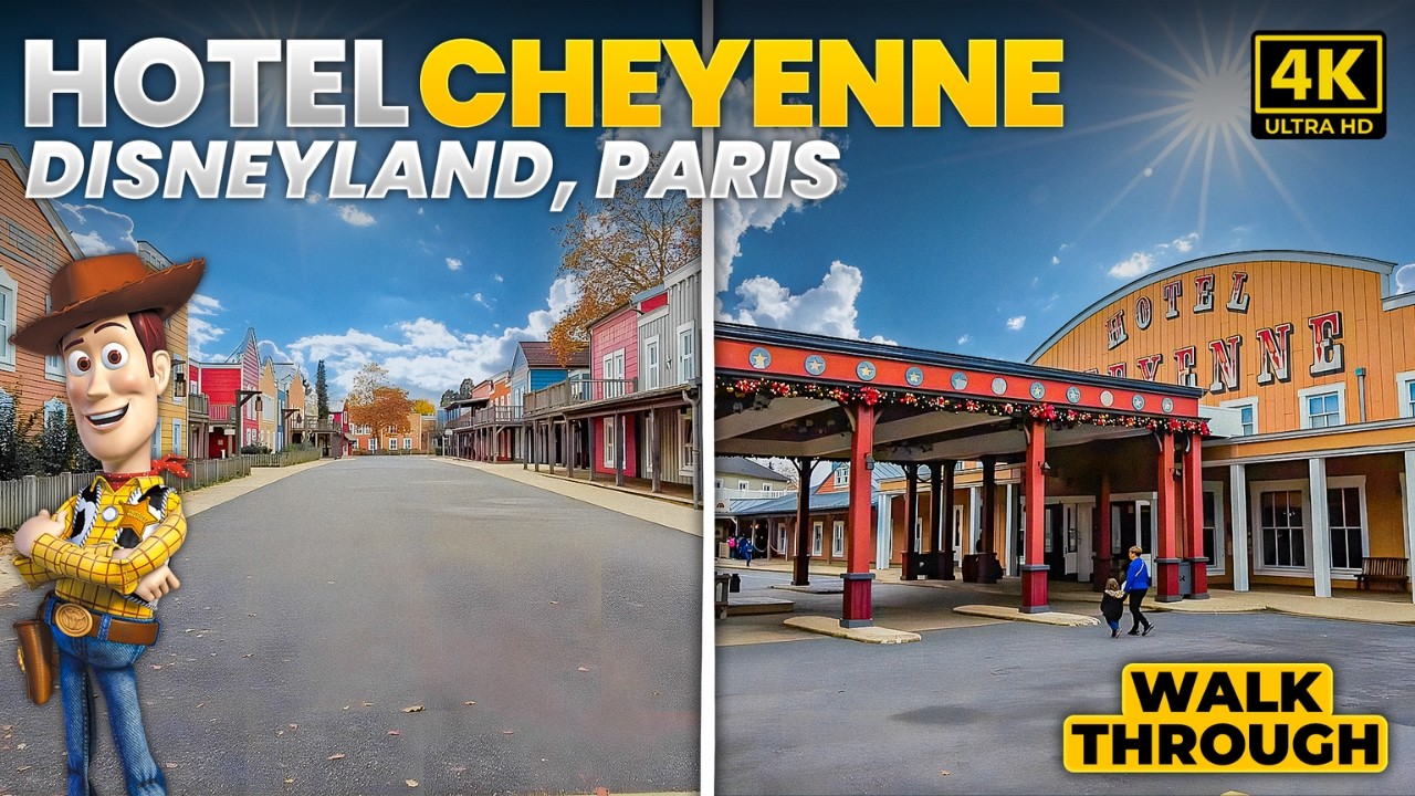Disney's Hotel Cheyenne | Full Tour & Review (Best Budget Hotel at Disneyland Paris?)