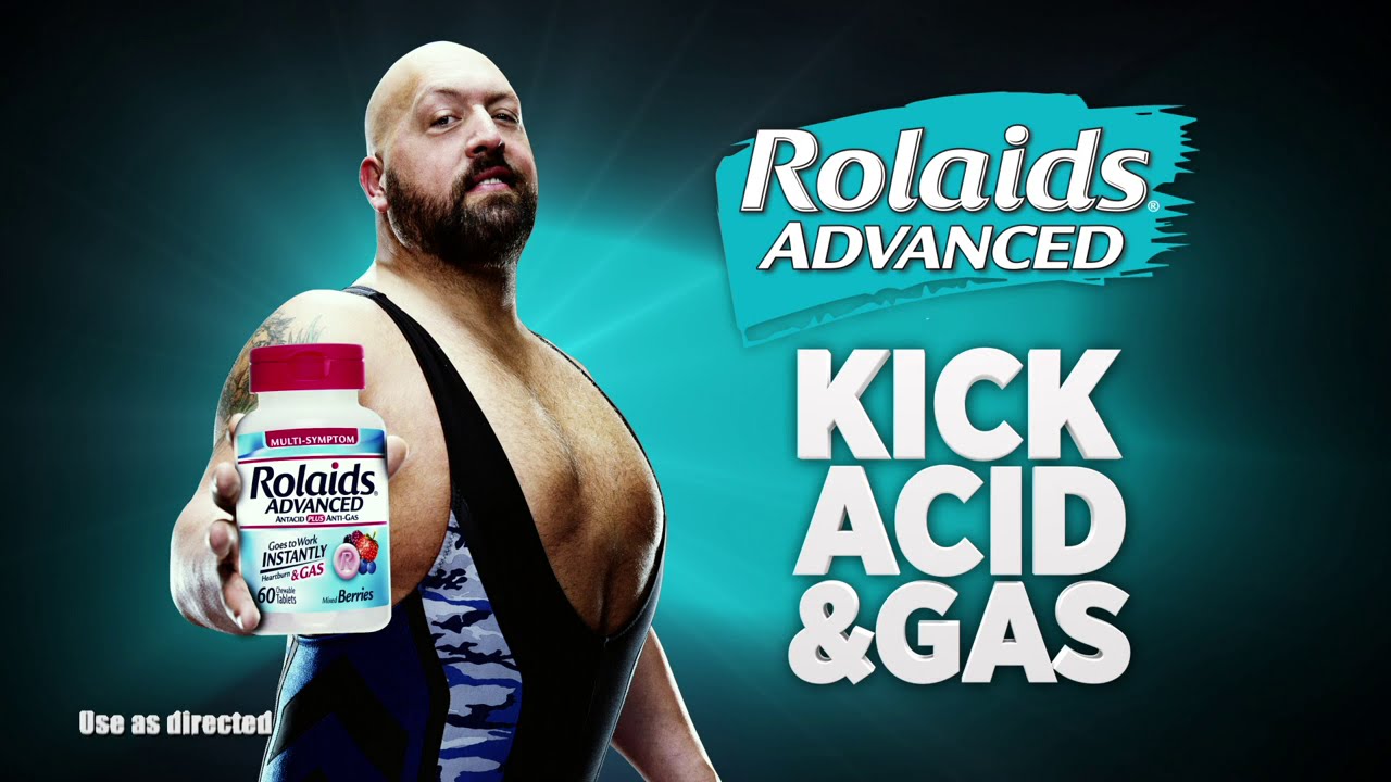 Big Show kicks acid and gas with Rolaids Advanced