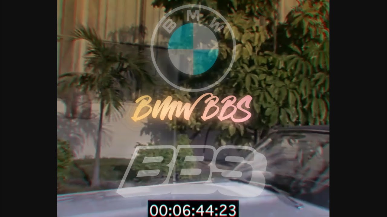 TOPOS - BMW BBS (LYRICS VIDEO)