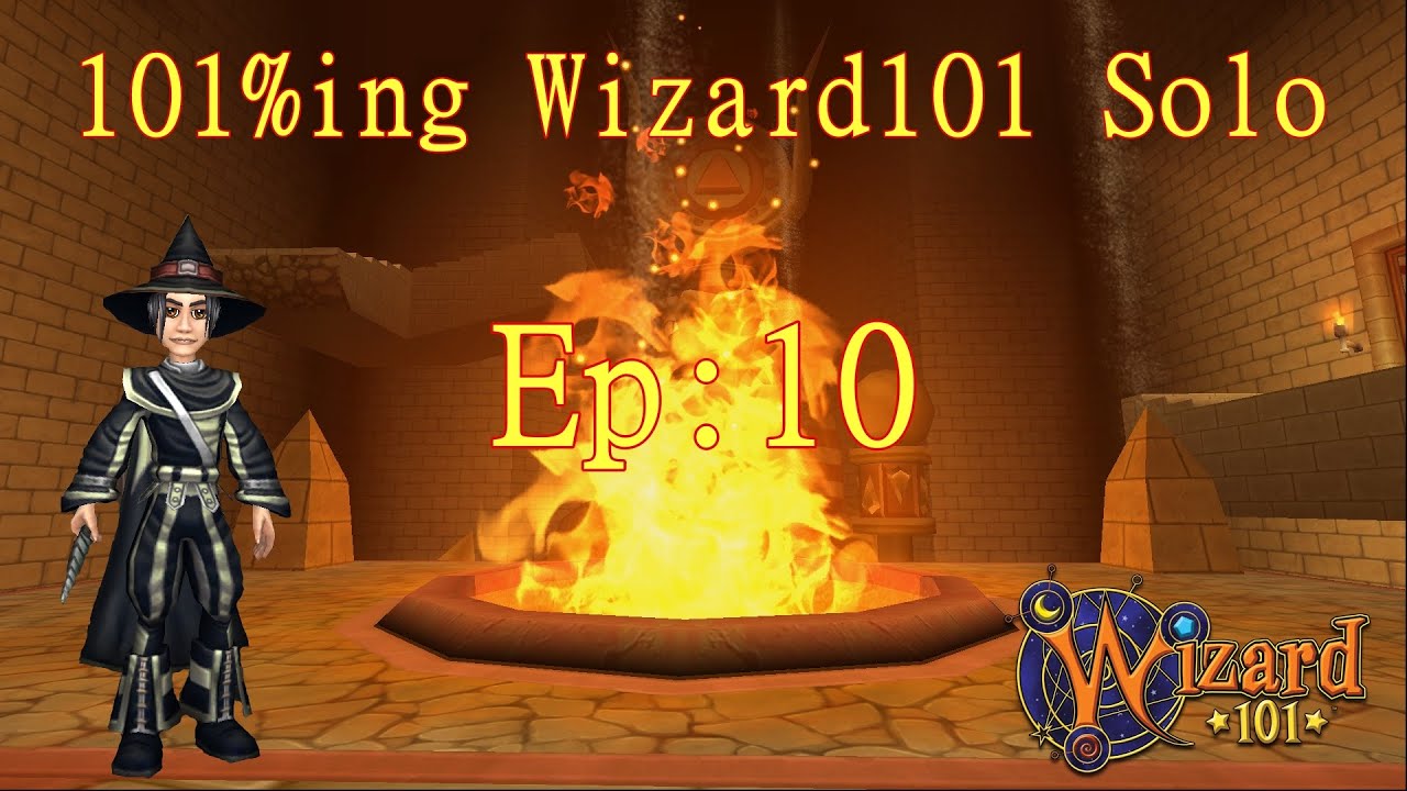 101%ing Wizard 101 Solo. Episode 10: Facing the gauntlet of the Throne room of Fire.