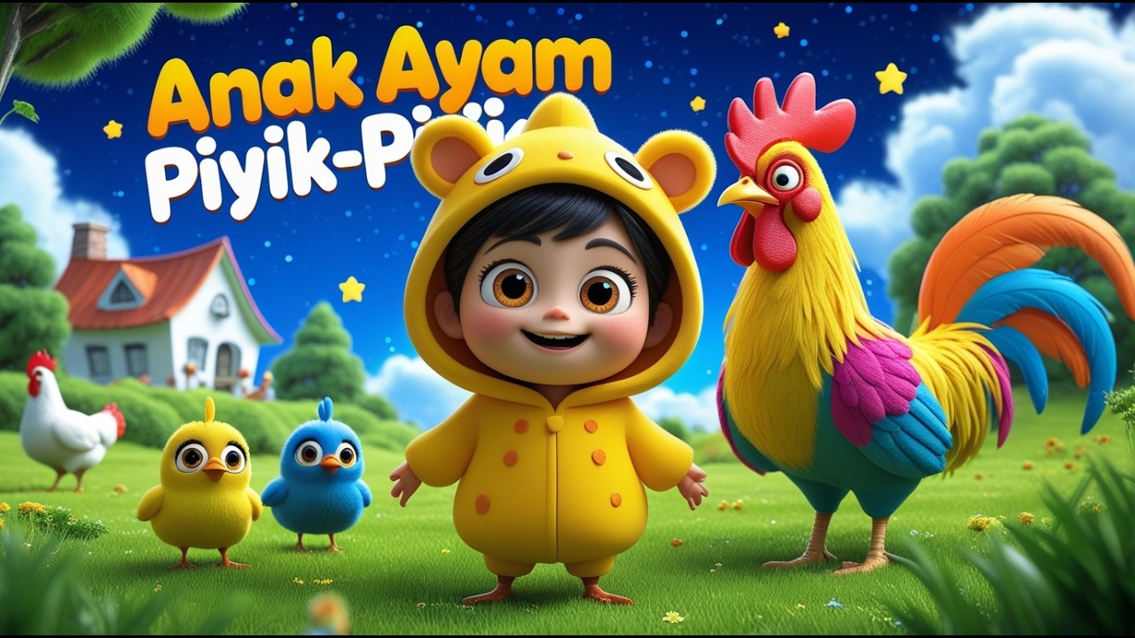 ANAK AYAM PIYIK-PIYIK - KUMPULAN LAGU ANAK DAN BALITA TERPOPULER | CeriaKids TV