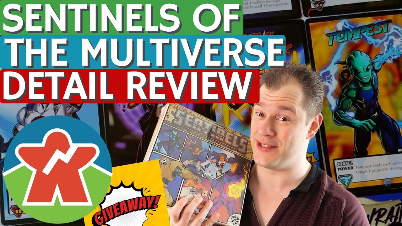 Sentinels of the Multiverse: Definitive Edition — обзор настольной игры и ПОДАРОК!