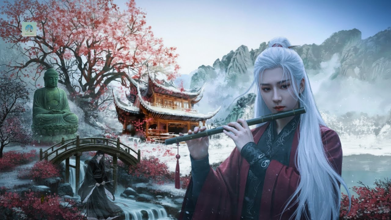 Bamboo flute, Erhu & Guzheng| Chinese Zen Music | Peaceful Mind music @peacefultomelody 