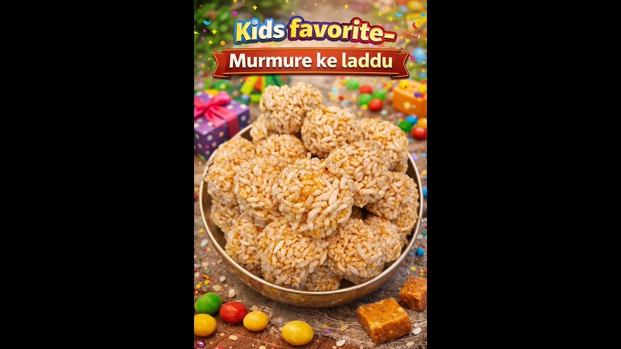 Kids Favorite – Murmure ke Laddu | Lai Recipe | Damyanti Ki Rasoi