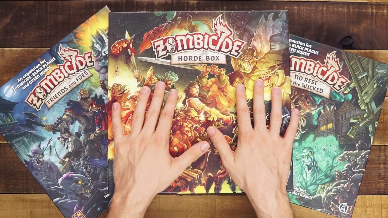 Zombicide Green Horde Unboxing