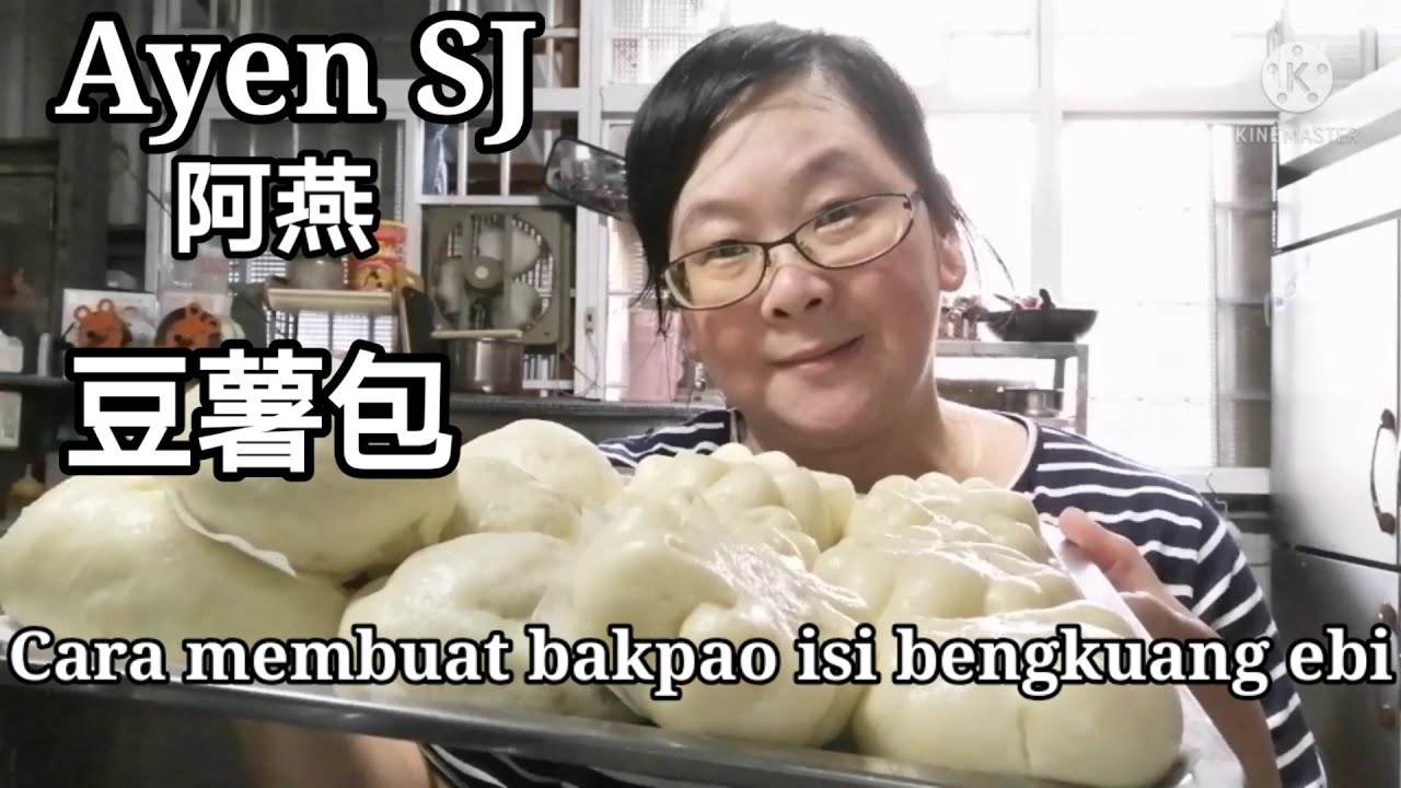 Cara membuat bakpao isi bengkuang ebi