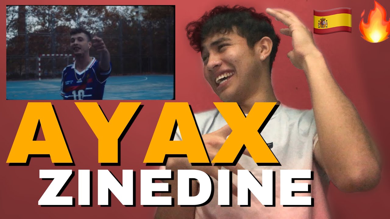 REACCIÓN A🇪🇸 VIDEOCLIP AYAX - ZINEDINE (PROD. HUECO PRODS) Chirajitho R-C