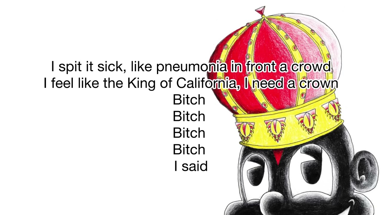 Lil Darkie - KING OF CALIFORNIA (Lyrics)
