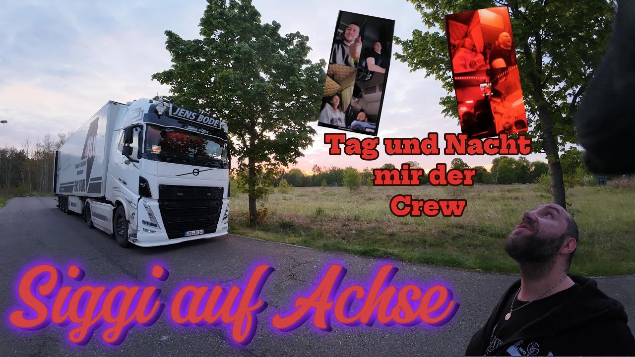 Dann Parke ich unterm Baum/ Siggi auf Achse #32/ TSU Jens Bode/ Truck Doku/LKW Fahrer Doku