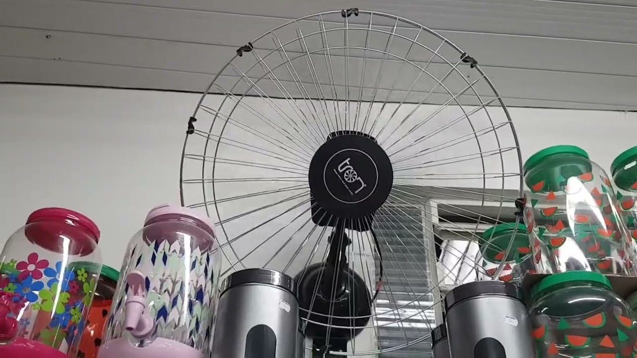 ventiladores de parede cemaf, marca desconhecida, tron e ventura do mini money (parte 1)