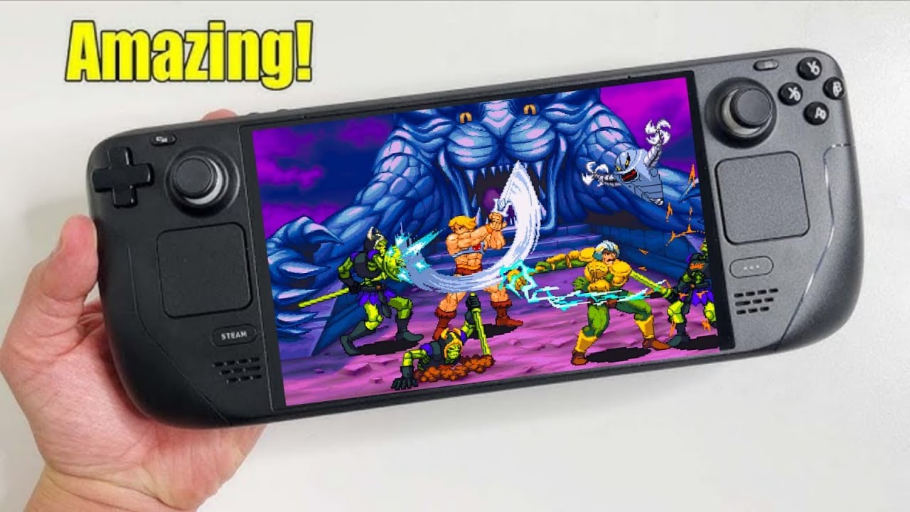 He-Man and the Masters of the Universe Dragon Pearl of Destruction Steam Deck Gameplay