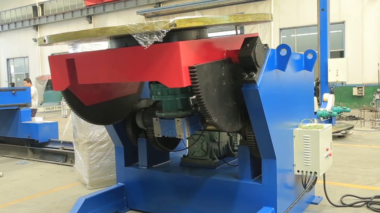 Large-tonnage rotary welding positioner show
