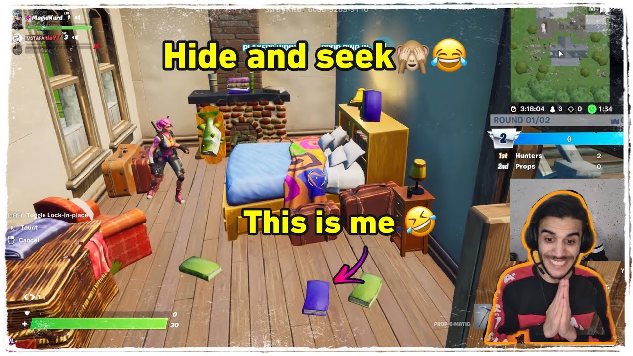 ИГРАЕМ В ПРЯТКИ🙈😂 #ЧАСТЬ1 | Мы играли в прятки || FORTNITE
