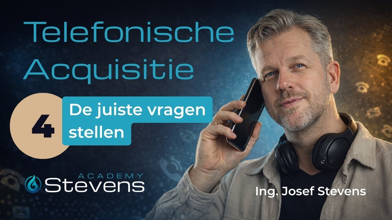 Hoe je een met de juiste vragen behoefte creëert  | Telefonische Acquisitie Cursus – Deel 4