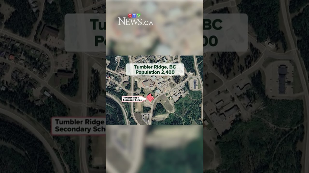 Mass shooting in Tumbler Ridge, a town of just 2,400 people
