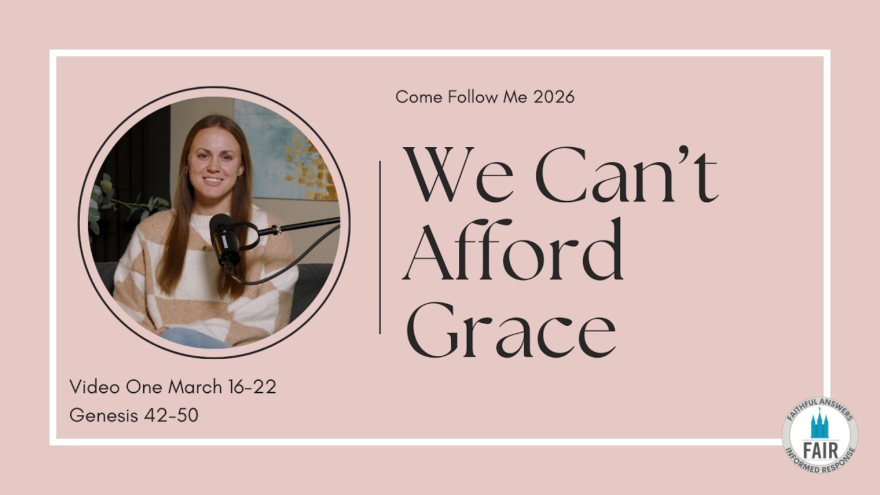 Come, Follow Me with FAIR – Genesis 42–50 – Video 1 – Autumn Dickson