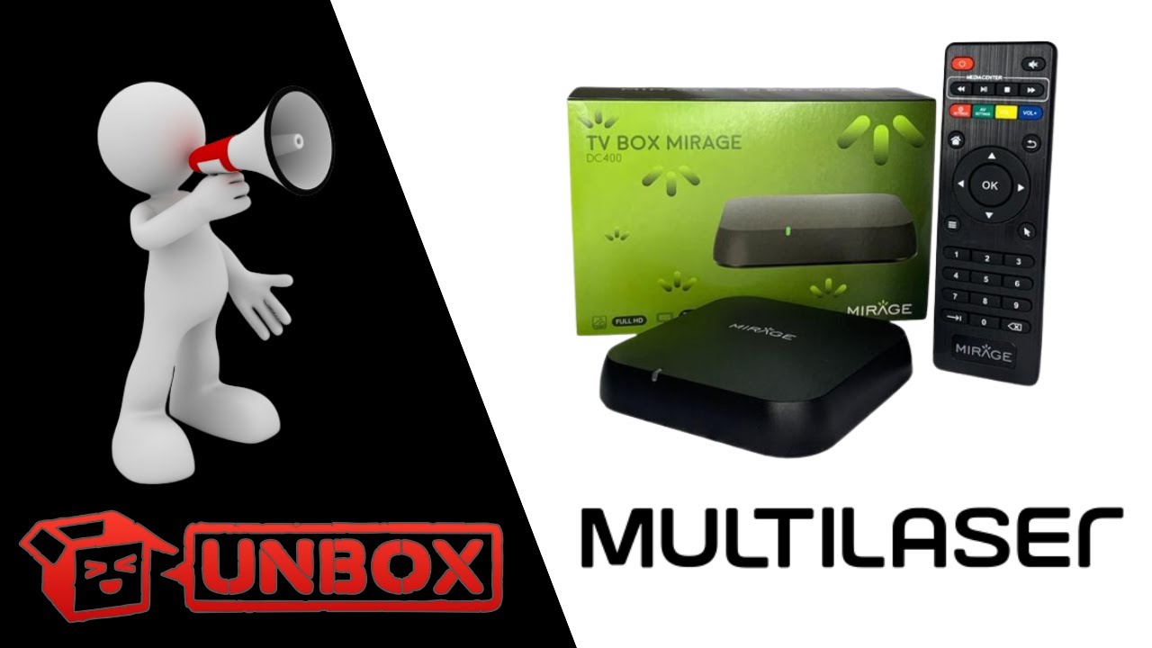 APRESENTAÇÃO DO TV BOX MIRAGE HOMOLOGADO PELA ANATEL