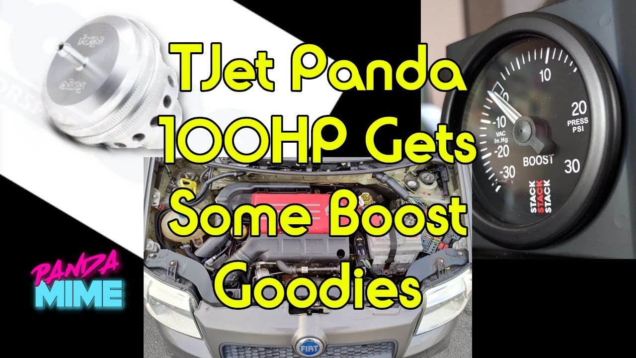 Fiat Panda TJet 100HP Turbo Supporting mods
