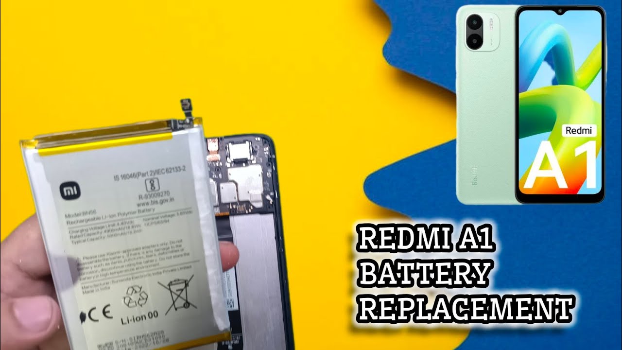 REDMI A1 BATTERY REPLACEMENT | HOW TO CHANGE REDMI A1 BATTERY #redmi #new #repair