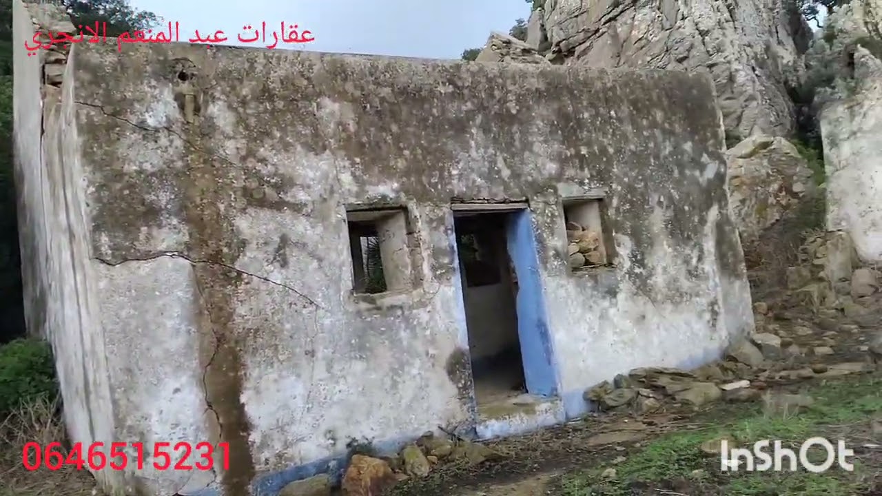 هميزة غزالة دار بلدية قديمة وغرسة المساحة 4000ميتر ومطلة على الطبيعة الخلابة 0646515231نواحي القصر ا