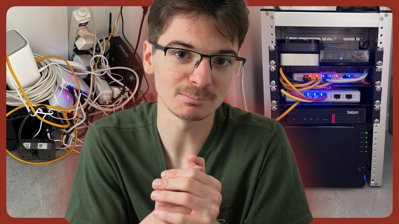 J'ai refait mon installation réseau avec ce rack 10