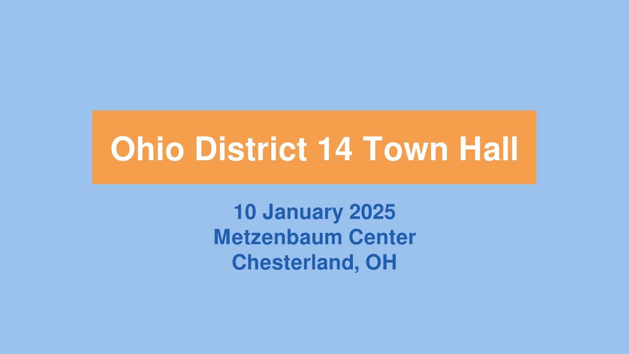 2026-01-10 Town Hall Part 2 of 3