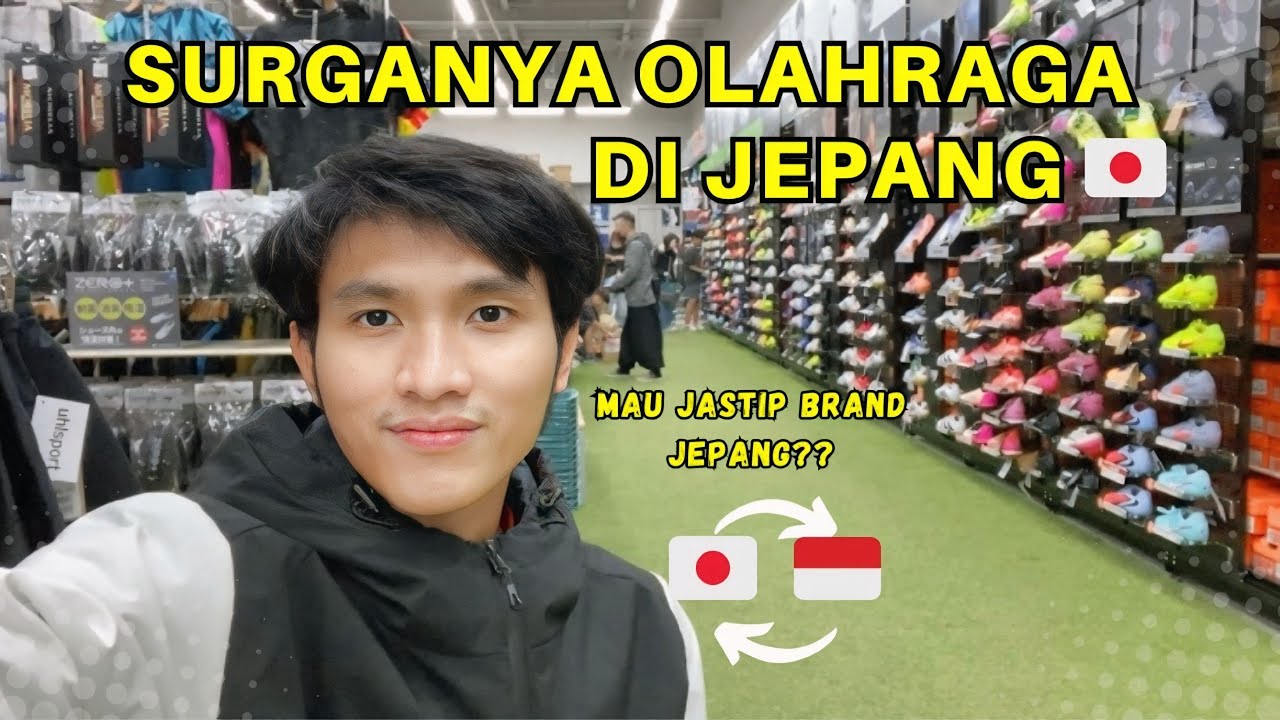 Surganya alat olahraga di Jepang || スポーツ DEPO 🇯🇵