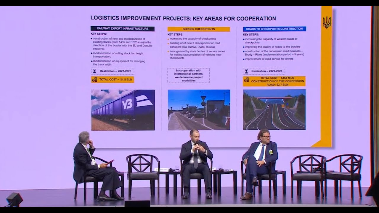 Economic Forum at URC2022: Road, rail and river – non-maritime transportation alternatives